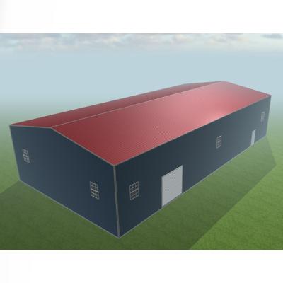 China Storage Warehouse Structure Light Steel Structure Prefab Steel Structure Storage Warehouse for sale