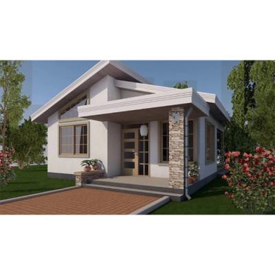 China Modern Popular Modern Steel Prefab House For Residential Vacation Prefab House for sale