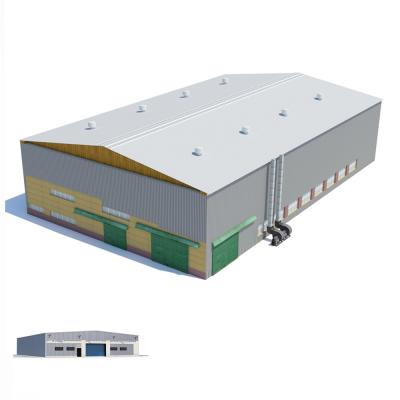 China Pollaio/Workshop/Warehouse/Modern Hot Selling Prefab Steel Poultry Housing Building for sale