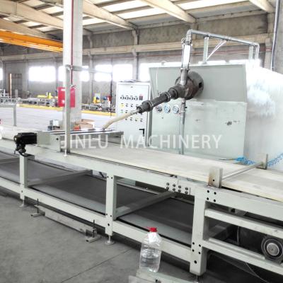 China Hanex Corian automatic acrylic solid exterior artificial stone production line, exterior solid artificial stone line making machine for sale