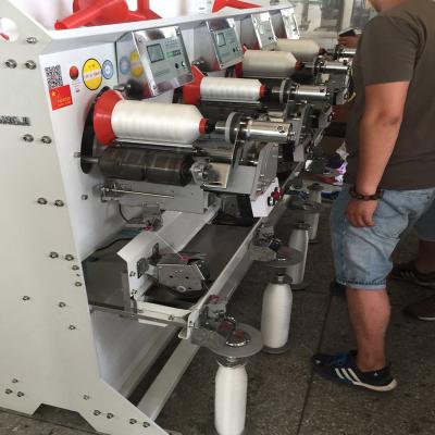 China Winding Threads Textile Machine Embroidery Thread Oiling Winding Machine for sale