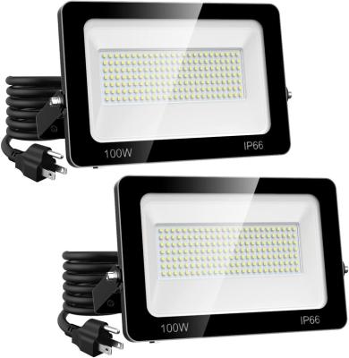 China 100W LED Flood Light with 700W Equivalent Socket., Super Bright LED Work Light, IP66 Waterproof Outdoor Security Lights, 6000K Daylight AL-C0001 for sale