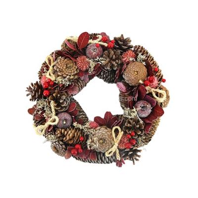 China Eco-friendly artificial Christmas garlands with a strong festive atmosphere the most colorful the most sincere the most incomparable garlands for sale