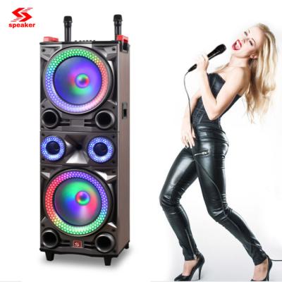 China No Wooden Double12 Carriage Surrounds Subwoofer Smart Wireless Speaker for sale