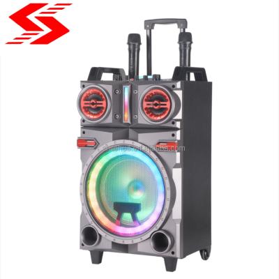 China No 10 Inch Speakers For Family Parties, Karaoke, Max Power 300W Subwoofer Cart Speaker, Wireless BT Box Speaker for sale