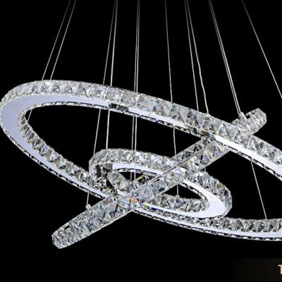 China Hot Selling Scandinavian Diy Surround Crystal Chandelier Pendant Light For Modern Bedroom for sale