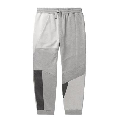 China cotton track man design custom men's jogger sweatpants Anti-wrinkle Patchwork Logo-copy Logo-copy Cotton-blend plus size pants for sale