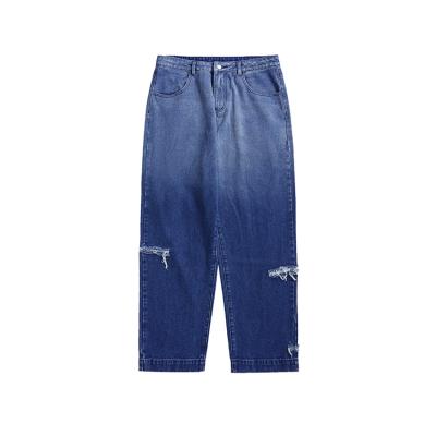 China Anti-wrinkle OEM men's denim ripped hip hop jeans new street spring stretch men's casual jeans 2021 wear for sale