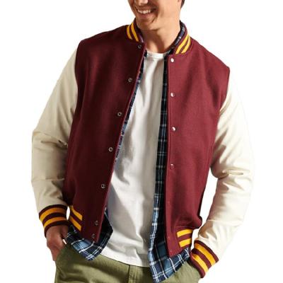 China Hot Sales Sports Casual Men's Plus Size Jacket Winter Bomber Comfortable Baseball Jacket QUICK DRY Leather Trim Men's Jackets And Coats for sale