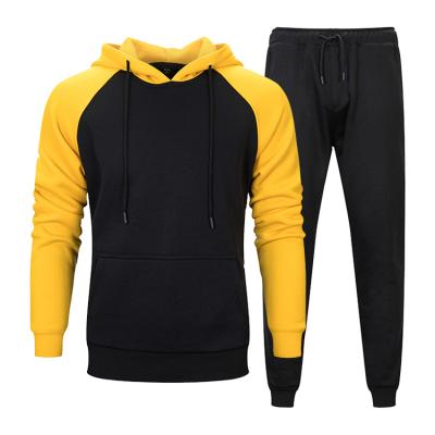 China 2021 Breathable Mens Tracksuit For Men Sport Slim Fit 100% Cotton Wear Custom Plus Size Mens Casual Tracksuit for sale