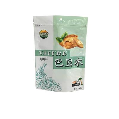 China Food Grade Recyclable Plastic Laminated Pouch Zipper Stand Up Lock Bags For Food Packaging Bags for sale