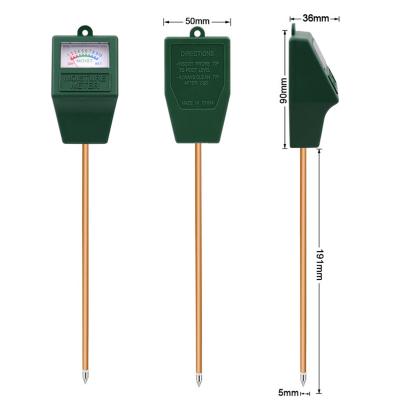 China Kitchen Thermometers Soil Moisture Meter Soil Metal Probe Tester Sensor Meter Factory Tester pH For Lawn Farmhouse Indoor Outdoor garden for sale