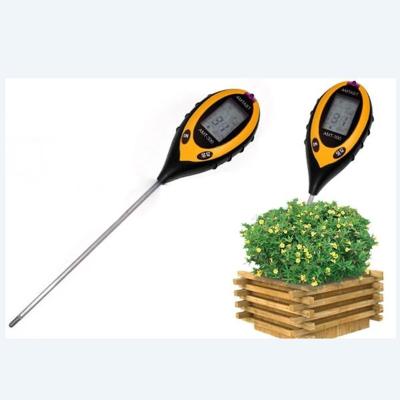 China Kitchen Thermometers 4 in 1 Digital PH Meter Soil Moisture Sunlight Temperature Tester Garden Plant Plant Sowing Flowers Grow Soil Monitor for sale