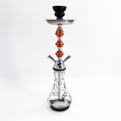 China Cheap Eco-friendly Double Tube Glass Hookah Set Portable Sheesha Arabic Art Shisha Sheesha Hookah Wholesale for sale