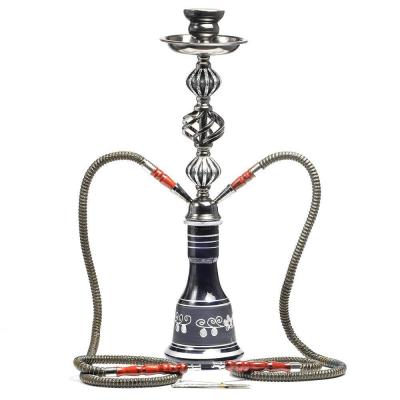 China Novelty Arabic Hookah Set Large Hookah Double Hose Hookah Wholesale for sale