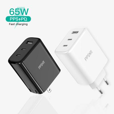 China PPS 65W GaN Charger CB Cell Phone CE CE Cell Phone USB Wall Charger QC3.0 USB Charging Fast Charging Type C GaN Charger For iPhone 12 Pro Max Macbook for sale