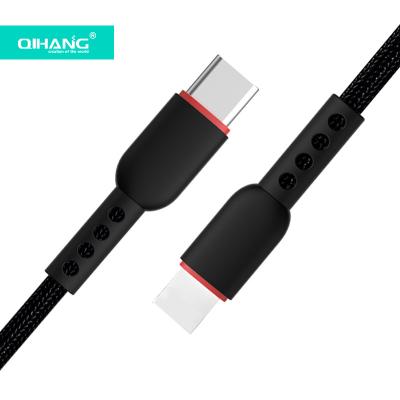 China 18W USB C Faster Data Lightning 1phone Cables Lightning 1phone Durable Nylon Braided Nylon Braided Quick Charging Cable for sale