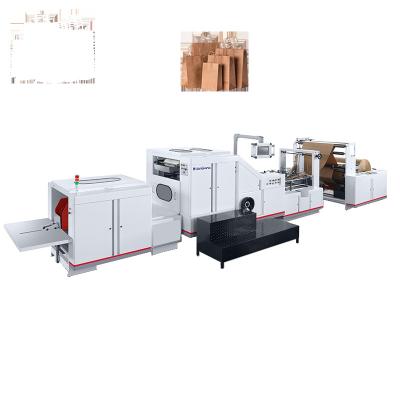 China Hotels MTED Low Cost Square-Bottom Paper Bag Making Machine for sale