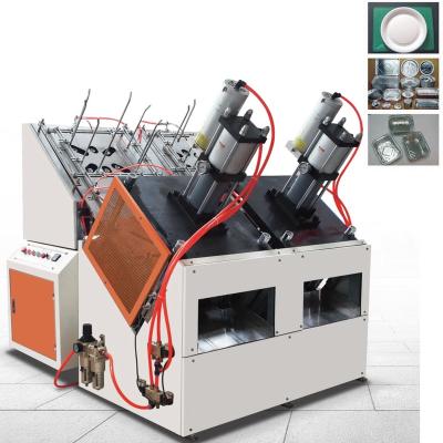 China Garment Shops CE Certification Automatic Disposable Paper Plate Forming Machine For Food Dishes for sale