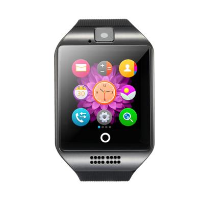 China 2021 Latest MP3 Playback BT Call Fitness Q18 Sports Music IP67 Online Waterproof SIM Card Camera Calling Function Smart Watch for sale