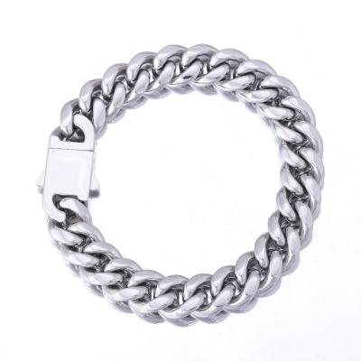 China 316L Wholesale Lead Free Nickel Free Stainless Steel Cuba Classic Chic Chain Necklace for Men and Women for sale