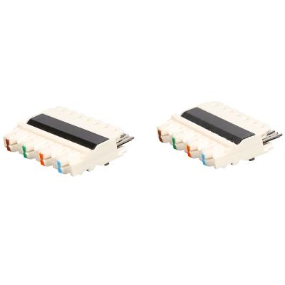 China Network Wiring System 4 Pair 110 Idc Connector For Patch Panel And Wiring Block for sale