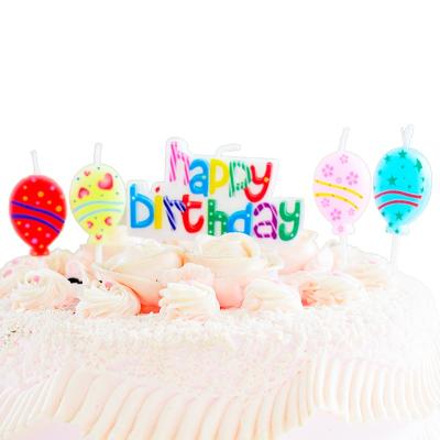 China COLOR CHANGING Balloon Birthday Candles Cake Topper for sale