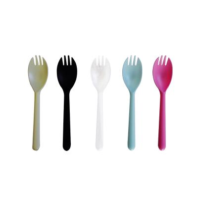 China Disposable Plastic PS Cake Supplies Long Spork for sale