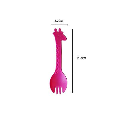 China PS Deer Spork For Cakes for sale