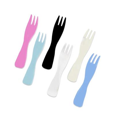 China PS wavy forks for cake for sale