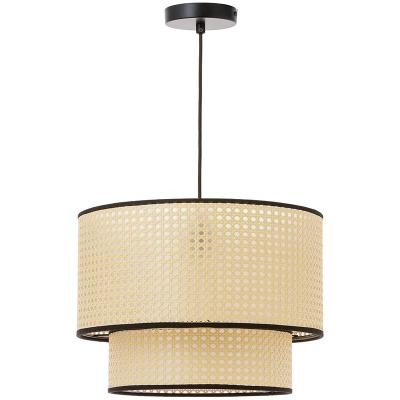 China Scandinavian Europe Style Rattan Cane Pendant Lamp for sale