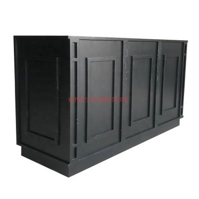 China Eco - Friendly Events Wedding Use Baroque Style Wooden Bar for sale