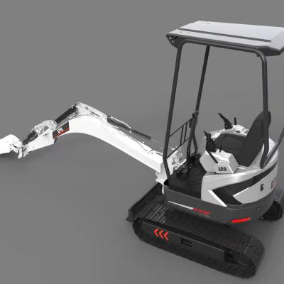 China Mini Trench Digger Bucket Crawler Excavator Mini Excavator Price Garden Mini Digger Excavator for Sale for sale