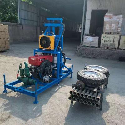 Cina 10cm diameter 100M deep water drilling machine on factory price in vendita