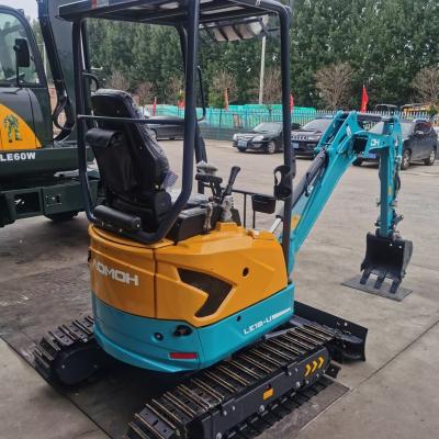 China Factory Direct 1.7 Ton Hydraulic Mini Excavator Mini Digger Loader Bagger With Competitive Price à venda