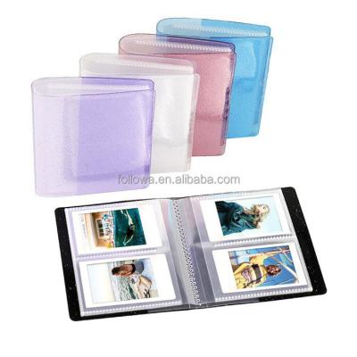 China Wholesale transparent photocard binder kpop star photo holder glitter book stocked Korea album photo album transparent A6 photo card binders for sale