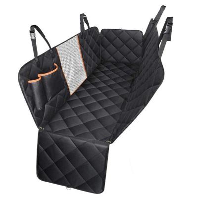 China Travel Dog Car Seat Cover Pet Carrier Waterproof With Back Seat Drop Shipping Mat Hammock Cushion Pet Seat Belt Car Protector for sale