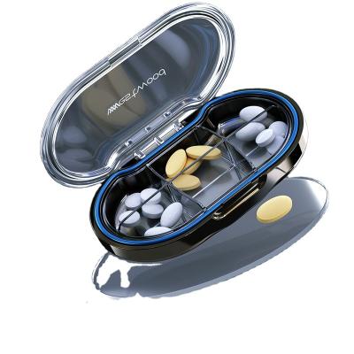 China Waterproof Portable Medicine Pill Packing Case Multifuntion Weekly Organizer Case pp for 4-7 days for sale