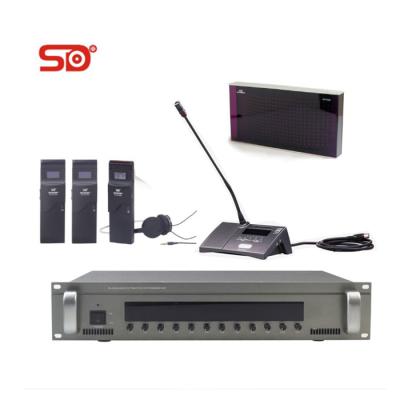 China SINGDEN Simultaneous Translation Interpretation Equipment Digital Conference System for sale