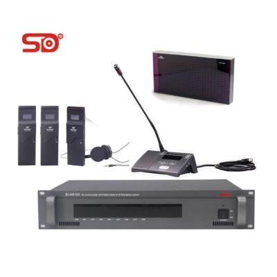 China Hanheld SINGDEN SI-R8406 Portable Simultaneous Device IR Interpreting Multi Languages ​​Conference System for sale