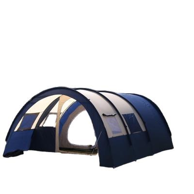 China Large Family Waterproof Luxury 6-8 Person Tents Portable Tunnel Type Extended Tent for sale