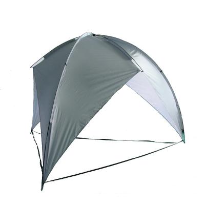 China Diagonal Bracing Type Large Outdoor Beach Sun Shade UV Protection Awning Fiberglass Tent for sale