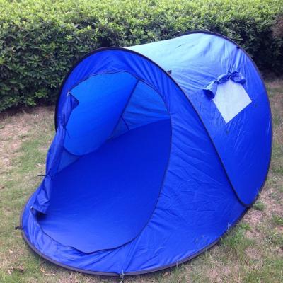 China Extended Type Amazon Cheap Man 2 Pop Up Boat Tent Automatic Pop Up Camping Tent for sale