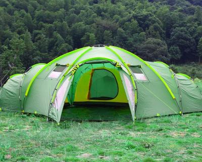 China Extended Type Amazon 4 Season 10 Person Large Camping Outdoor Family Tent for sale