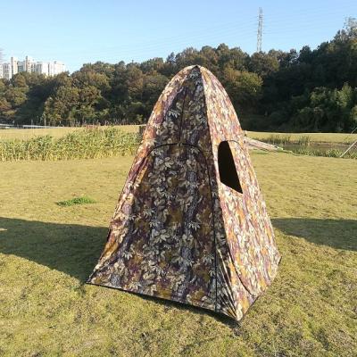 China High Quality Camouflage Foldable Hunting Tent / Outdoor Camouflage Field Game for sale