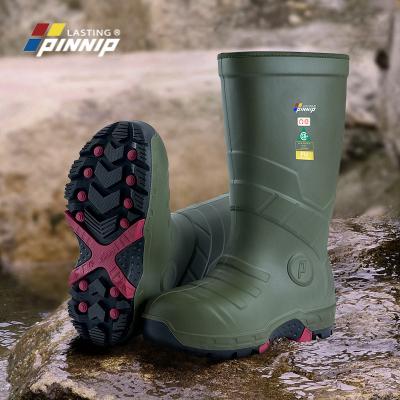 China MULTI-USE PINNIP Snow Conquer Composite Toe Cap 100% Waterproof Pu Material  CSA-Z195 Safety Work Boots for sale