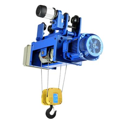 China Construction Hoist Wire Rope Hoist 2T-32T 30M Single Rail Electric Harga Hoist Crane 3 Ton, 5 Ton, 7 Ton Te koop