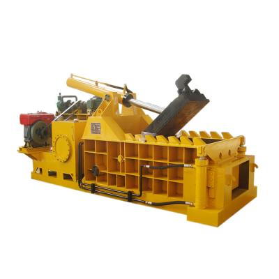 China Building Material Scrap Metal Baler Stores Hydraulic Mobile Machine Car Scrap Baler for sale