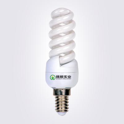 China Office Full Spiral Energy saving lamp / E14 base energy saving lighting for sale