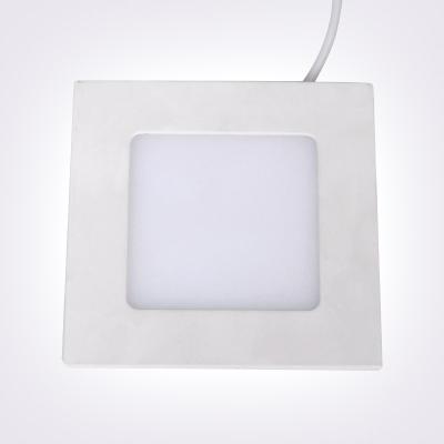 China la luz del panel ahuecada 4W del LED/llevó a la pantalla plana que encendía el diámetro externo 110X110 milímetro en venta